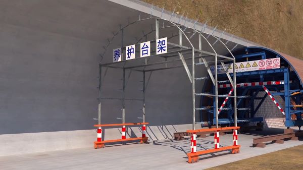 平凉地区隧道施工动画制作公司 - 隧道施工工艺和施工方法 - 隧道施工汇报动画视频 - bim 工程施工动画
